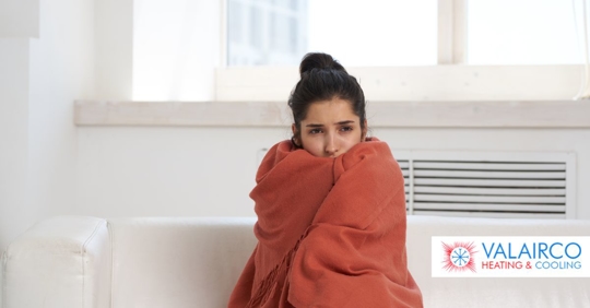 person wrapped in a blanket